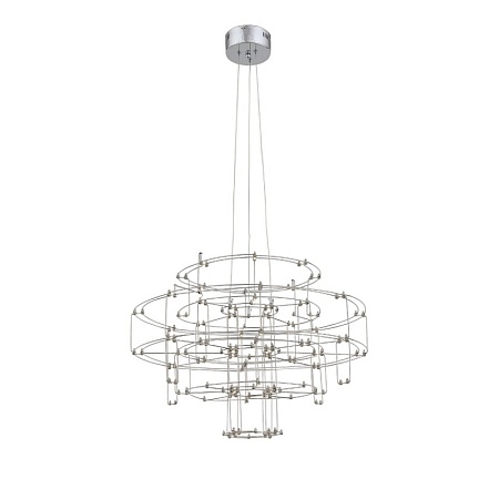 Люстра подвесная ST-Luce Хром/Хром LED 64*0,2W 3200K SL798.103.64 - фото