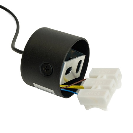 Светильник потолочный Feron ML1008 Barrel LUNA levitation на подвесе MR11 35W 230V, черный 40*250 - фото