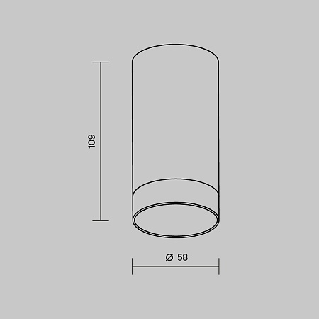 Потолочный светильник Outdoor O500CL-L5B3K - фото