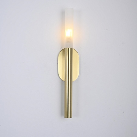 Бра Rousseau Small Bath Sconce Brass Imperiumloft 192930-22 - фото
