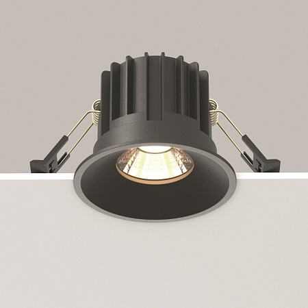 Встраиваемый светильник Technical Round DL058-12W3K-B - фото