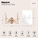 Настенный светильник (бра) Maytoni Perla ARM337-02-R - фото