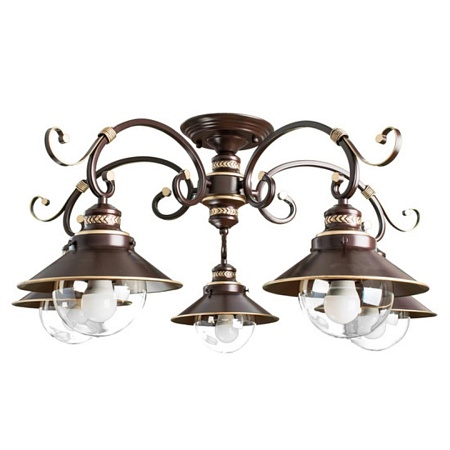 Потолочная люстра Arte Lamp GRAZIOSO A4577PL-5CK - фото