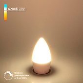 Светодиодная лампа "Свеча" Dimmable C35 7W 4200K E27 BLE2775 Elektrostandard