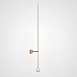 Настенный Светильник Lines Ball 200 Gold Imperiumloft 178059-26 - фото