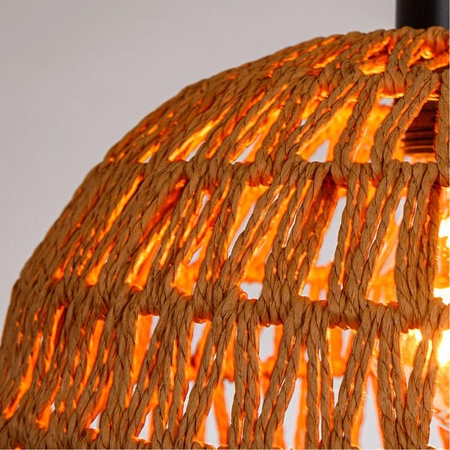 Подвесной светильник Arte Lamp BRUSHWOOD A7086SP-1BK - фото