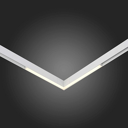 Магнитный трековый светильник белый LED 1*15W 3000K 950Lm Ra>80 120° IP20 L305xW305xH25 ST800.536.15 - фото