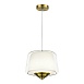 Светильник подвесной ST-Luce Латунь/Белый, Прозрачный LED 1*18W 3000K SL6127.303.01 - фото
