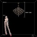 10259/1000 Gold Asfour Подвесной светильник LOFT IT Mira - фото