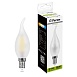 Лампа светодиодная Feron LB-74 Свеча на ветру E14 9W 230V 4000K - фото