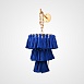 Настенный Светильник Tassel Wall Синий Imperiumloft 268534-26 - фото