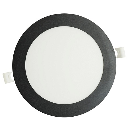 Светодиодный светильник Feron AL500 встраиваемый 12W 4000K черный - фото