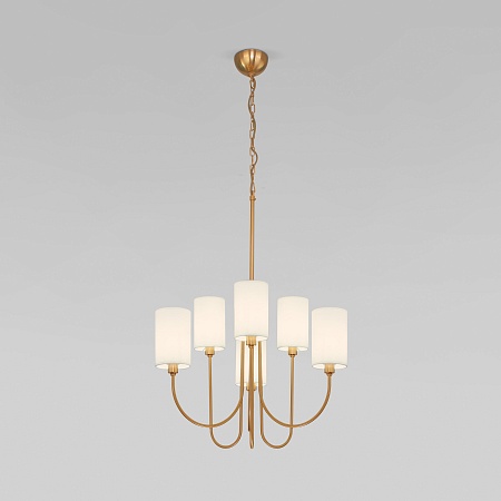 Подвесной светильник Eurosvet 60164/6 латунь - фото