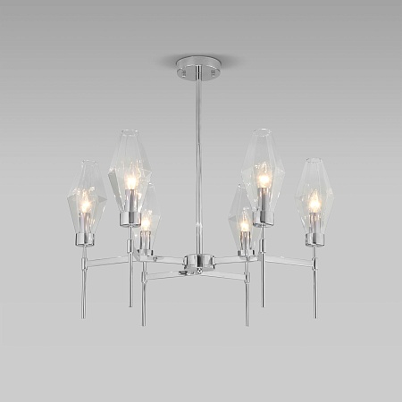 Потолочный светильник Eurosvet 60143/6 хром - фото