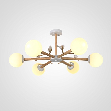 Подвесная Люстра Finch 6 Imperiumloft 178021-26 - фото