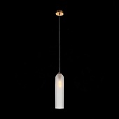 Светильник подвесной ST-Luce Латунь/Белый E27 1*60W SL1145.353.01