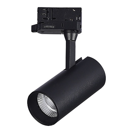 Св-к трек. Черный LED 1*10W 4000K 800Lm Ra>90 38° IP20 L130xW60xH195 165-265V ST661.446.10 - фото