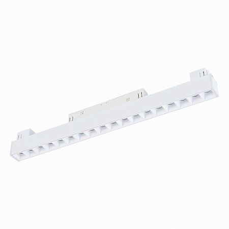 Магнитный трековый светильник Белый LED 1*18W 4000K 1 407Lm Ra>80 36° IP20 L331xW22xH44 ST361.546.18 - фото