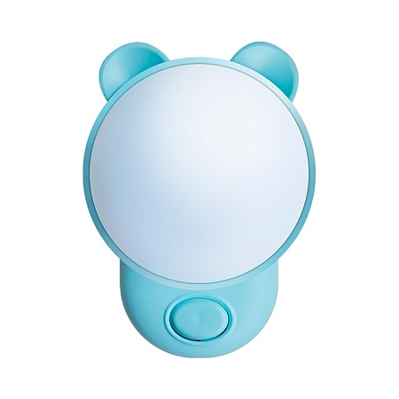 Светильник ночник Feron FN1171 1.2W 220V, синий - фото