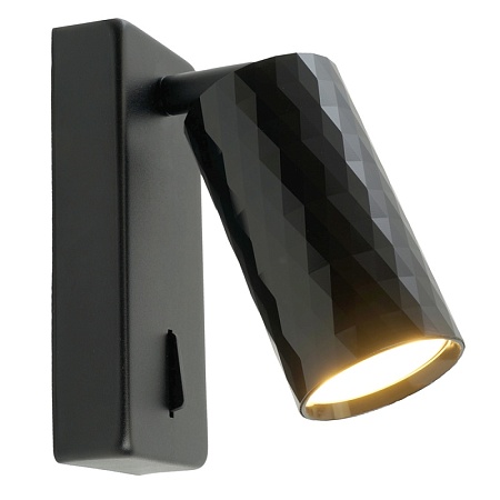 Светильник Feron ML1880 PRISM 35W, 230V, GU10, чёрный - фото