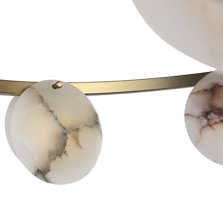 Светильник подвесной ST-Luce Латунь/Алебастр G9 8*5W 4000K SL1520.303.08 - фото