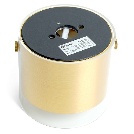 Светильник потолочный Feron HL389 Barrel LUMINA GX53 12W 230V, золото - фото