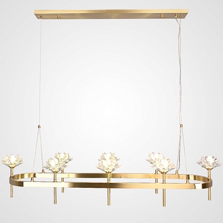 Подвесная Люстра Lotos Long 8 Imperiumloft 140839-26 - фото