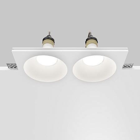 Встраиваемый светильник Technical DL129-GU10-02-W - фото