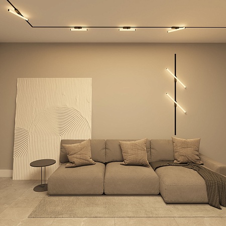 Светильник на шине Denkirs Strom DK6438-BK - фото