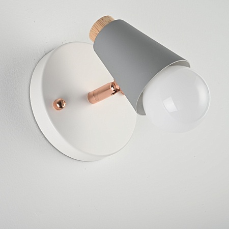 Настенный Светильник Rotary Wall Серый Imperiumloft 185371-26 - фото