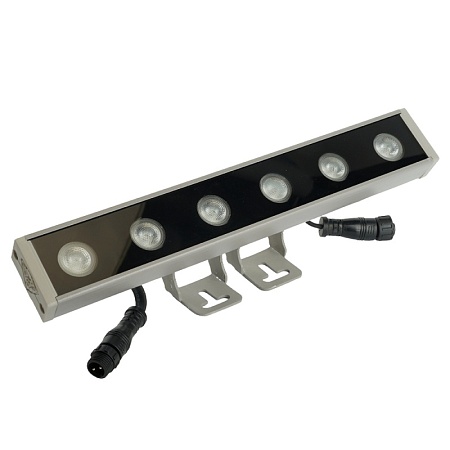 LL-893 Светодиодный линейный прожектор для подсветки стен, 2700K, 250*40*25mm, 6W DC24V, IP65 - фото