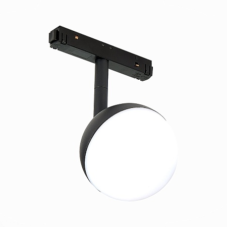 Магнитный трековый светильник Черный LED 1*7W 4000K 520Lm Ra>80 120° IP20 L120xW90xH192 ST358.446.07 - фото