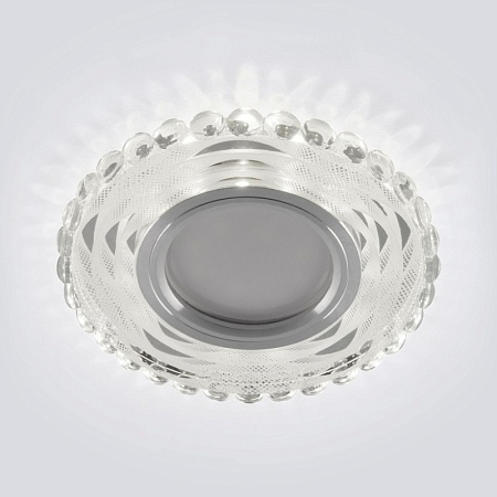 Встраиваемый точечный светильник с LED подсветкой 2246 MR16 - фото