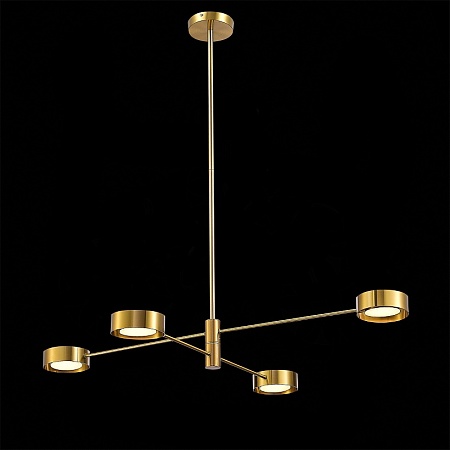Светильник потолочный ST-Luce Латунь/Латунь LED 4*5W 3000K SL6504.302.04 - фото