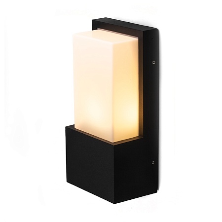 Светильник садово-парковый Feron DH0601,на стену, E27 230V, черный - фото