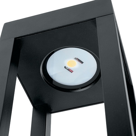 Светильник уличный светодиодный Feron DH801,10W, AC/DC12-24V, низковольтный, 3000K, черный - фото