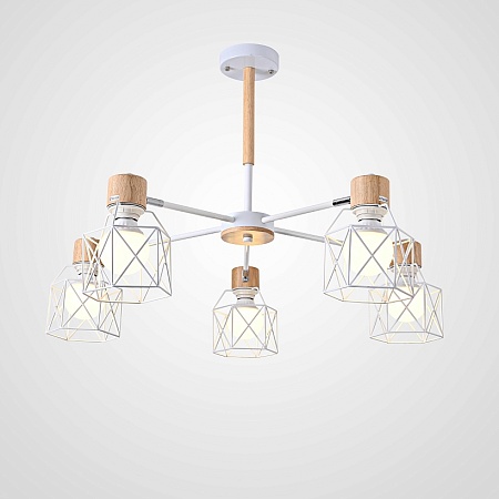 Потолочная Люстра Corf B3 White 5 Lamps Imperiumloft 189479-26 - фото