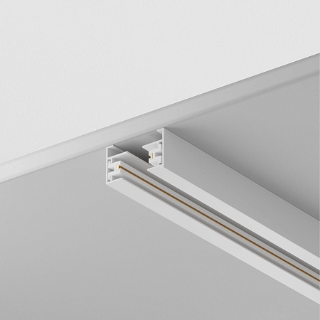 Трековая система Technical однофазная для натяжного потолка белая 300x300x300 TS-Z-300-TR020-1-GU10-W