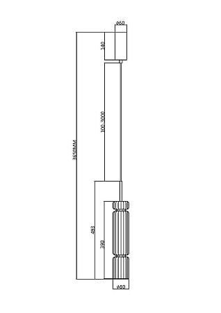 Подвесной светильник Maytoni Ordo MOD272PL-L12CH3K1 - фото