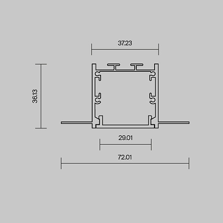 Профиль Led Strip 636011 - фото
