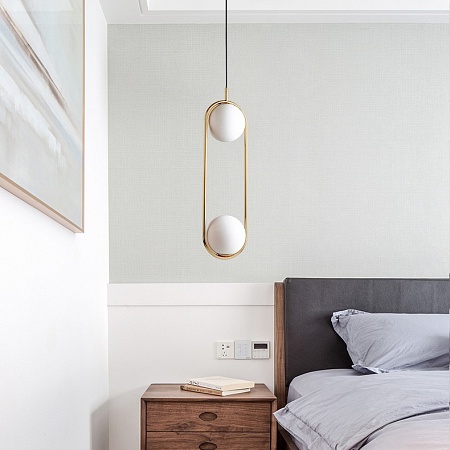 Подвесной Светильник Hoop Duo Хром Imperiumloft 140757-26 - фото