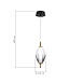 Светильник подвесной ST-Luce Черный/Белый, Дымчатый LED 1*8W 3000K SL6130.403.06 - фото