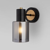 Настенный светильник Eurosvet 70219/1 черный/античная бронза
