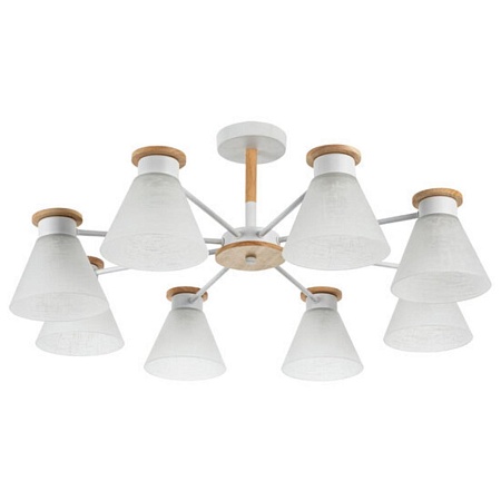 Потолочная люстра ARTE LAMP A1031PL-8WH - фото