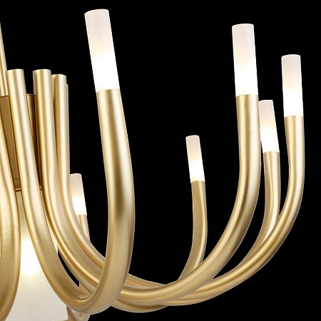 Люстра потолочная ST-Luce Золотистый/Белый G4/E27 12+1*5+60W SL1173.202.13 - фото