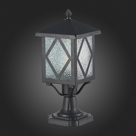 Светильник уличный наземный ST-Luce Черный/Черный, Прозрачный E27 1*60W SL084.405.01 - фото