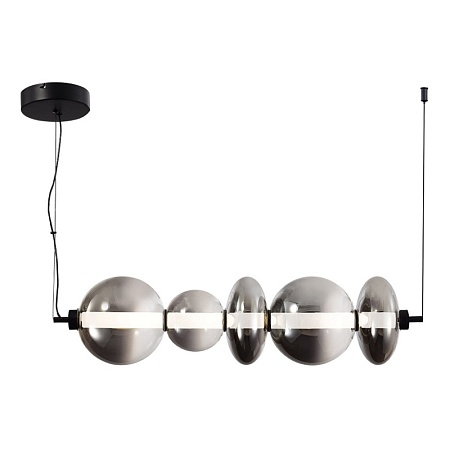 Светильник подвесной ST-Luce Черный/Дымчато-Серый LED 1*40W 3000K SL6119.413.40 - фото