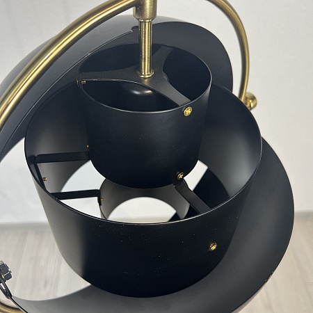 Люстра Louis Weisdorff Gubi Multi-Lite Suspension Lamp Black Imperiumloft 123433-22 - фото