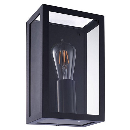 Уличный настенный светильник Arte Lamp BELFAST A4569AL-1BK - фото