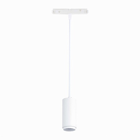 Магнитный трековый светильник подвесной ZOOM Белый LED 1*6W 3000K 667Lm Ra>80 10-60° IP ST357.533.06 - фото